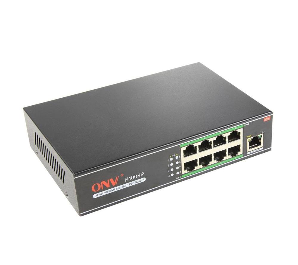 100M power over ethernet poe switch 8 port really cheap price