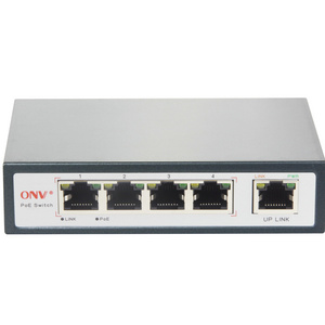 Ethernet PoE repeater 200 meter 4-Port full gigabit PoE Extender passive poe switch  (ONV-PSE-PD3304)