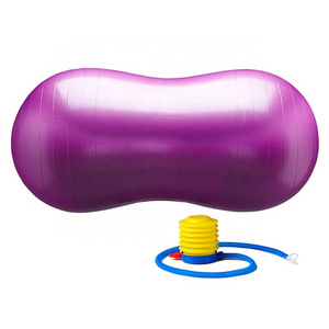 Inflatable Yoga Ball Pilates Ball  Peanut Ball for Body Exercise