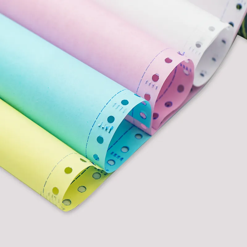 Most Popular 2 Ply Continuous Computer Printing Paper Carbonless Paper ncr carbonless paper manufacturers 9.5 inch by 11inch