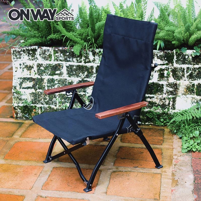 beach back pack headrest 3-piece folding and table camping chair