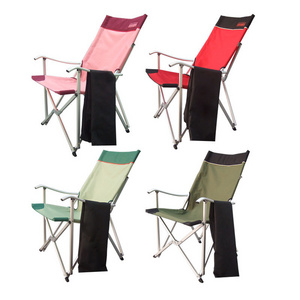 Onwaysports Luxury Aluminum Outdoor Camping Portable Reclining Folding Beach Chair