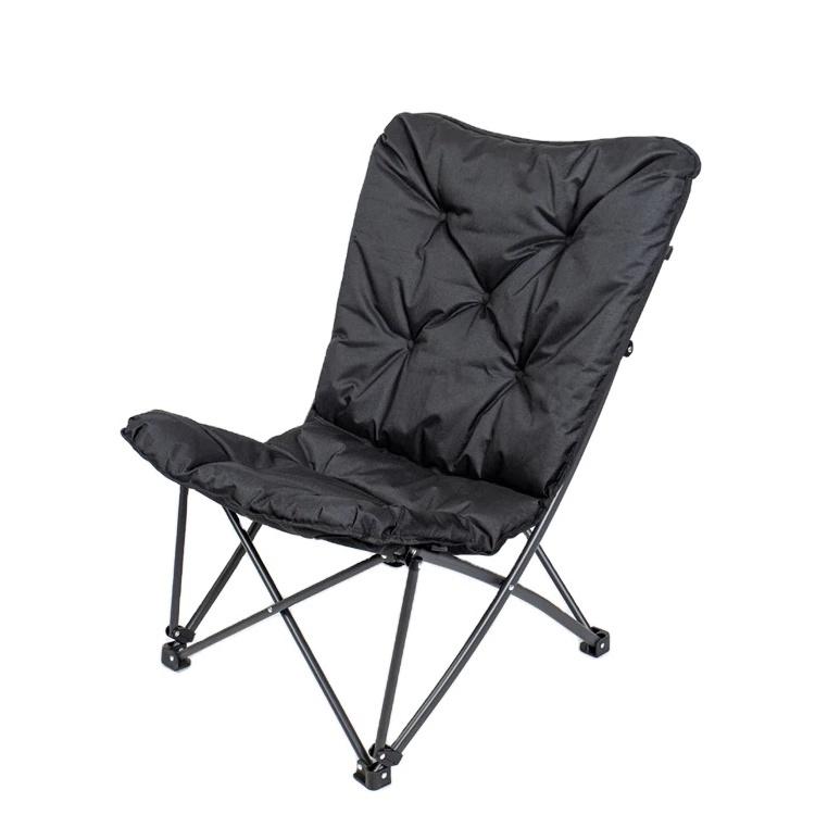 OEM Available Outdoor Leisure Portable Lightweight Folding Padded Camping Lounge Butterfly Chair