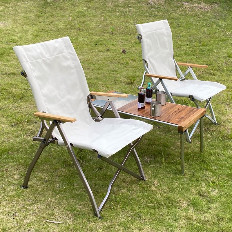 commercial beach lounge and umbrella reclining camping with leg rest resin chairs for events folding chair