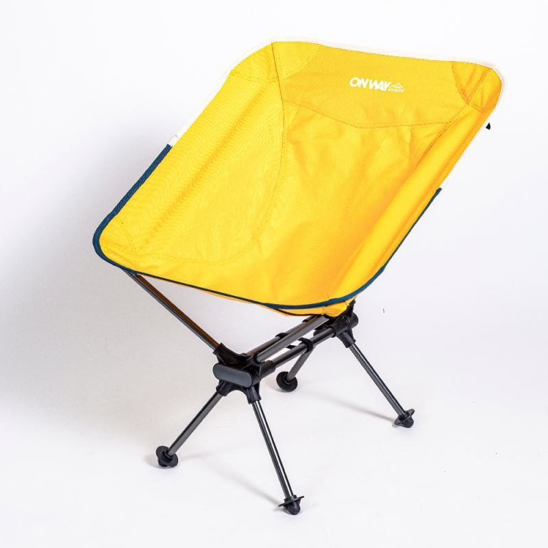 low sling beach backpack camping hammock folding phone holder foldable chair