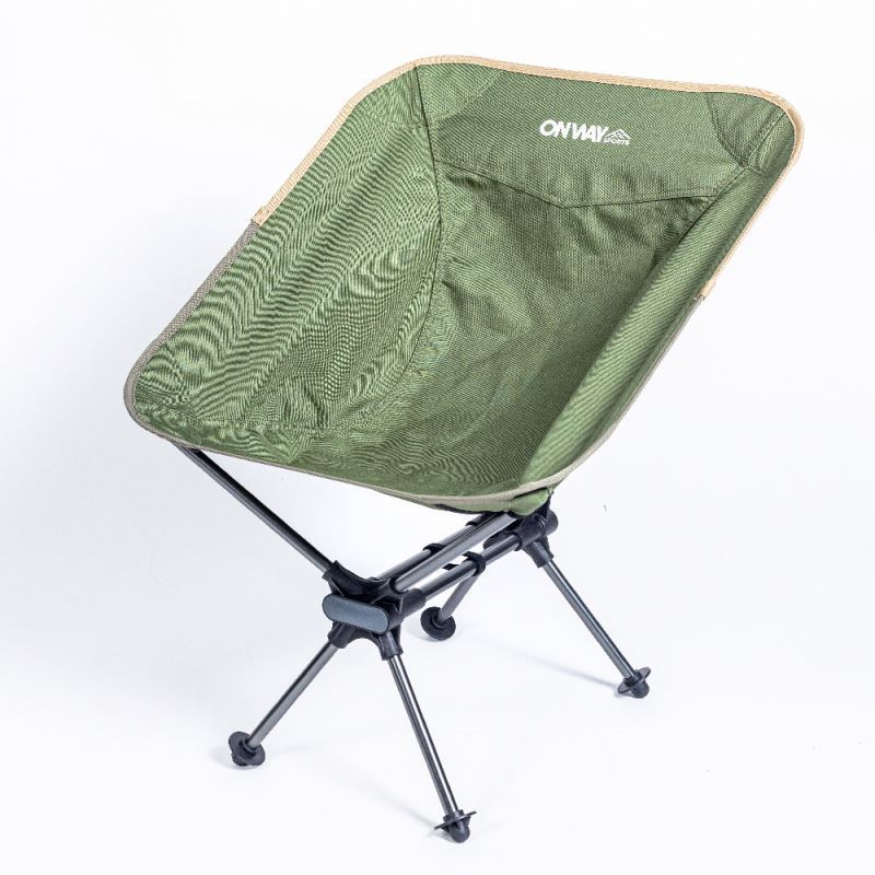 low sling beach backpack camping hammock folding phone holder foldable chair