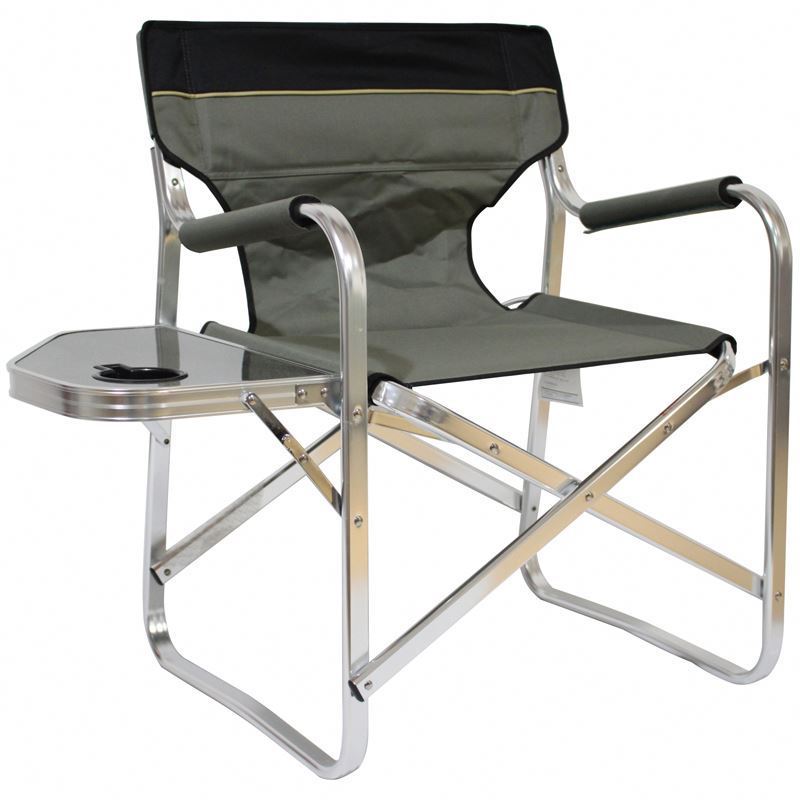 Portable Folding Aluminum Outdoor Camping Director Chair Beach Chair