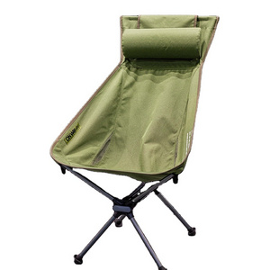 beach chair reclining folding camping chairs high back Moon Chair for Camping outdoor stackable