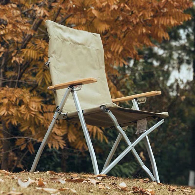 recycled beach camping for adults tall wood bamboo folding chair