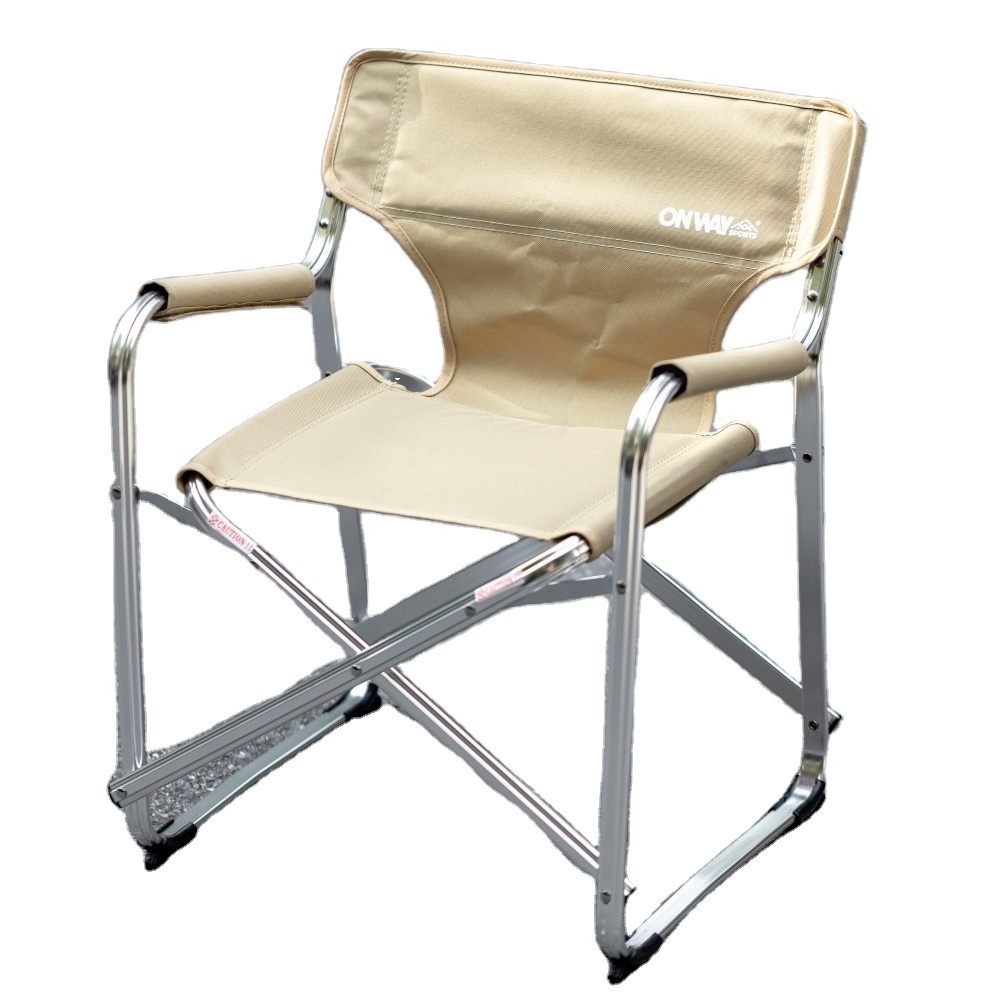 Small Size Aluminum Director Chair for Camping Portable Director Chair