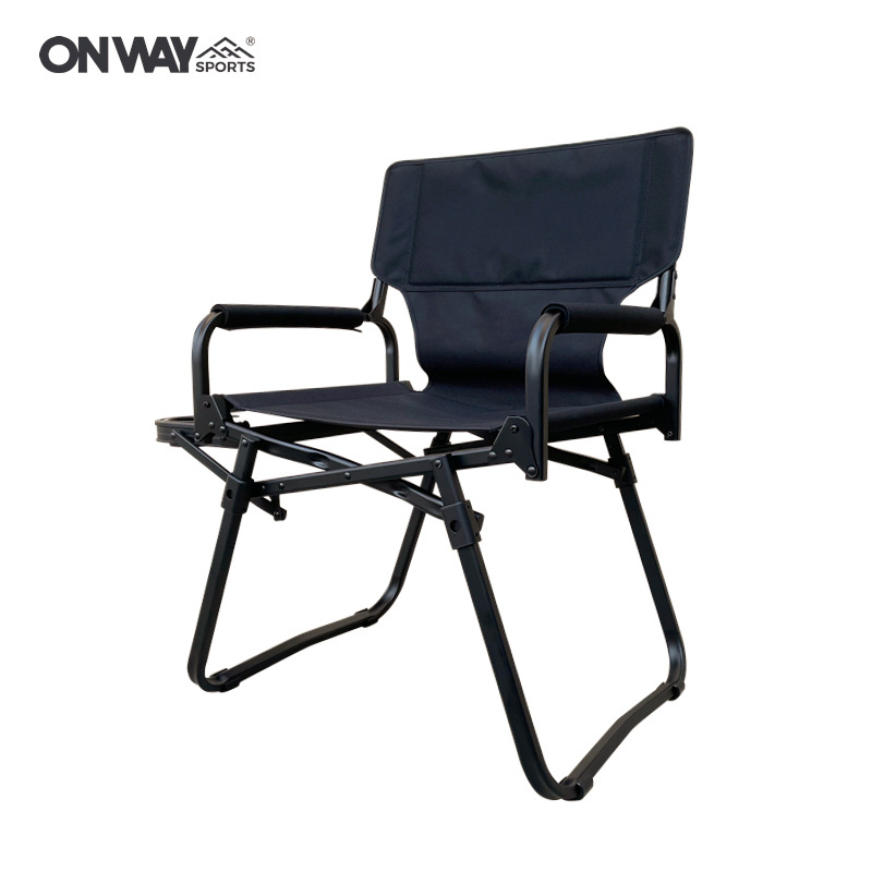 Onwaysports Advanced Collapsible Outdoor Camping Tall Aluminum Folding Director Chair