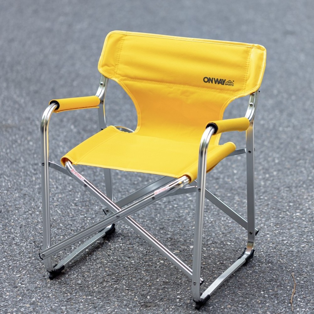 Small Size Aluminum Director Chair for Camping Portable Director Chair