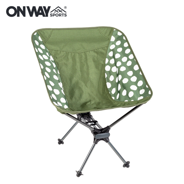 Wholesale Custom High Quality Outdoor Lightweight Aluminum Alloy Frame Portable Comfy Folding Camping Chair