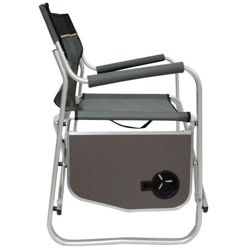 Portable Folding Aluminum Outdoor Camping Director Chair Beach Chair