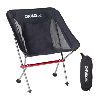 OnwaySports Portable Foldable Outdoor Compact Folding Ultralight Moon Camping Chair