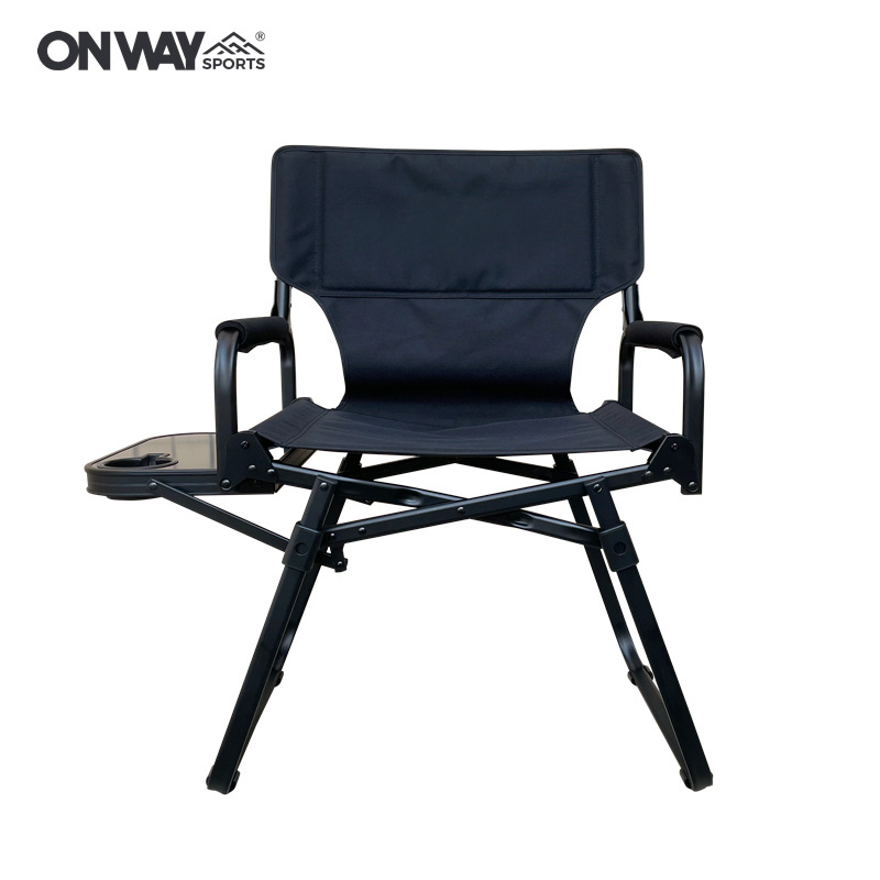 Onwaysports Advanced Collapsible Outdoor Camping Tall Aluminum Folding Director Chair