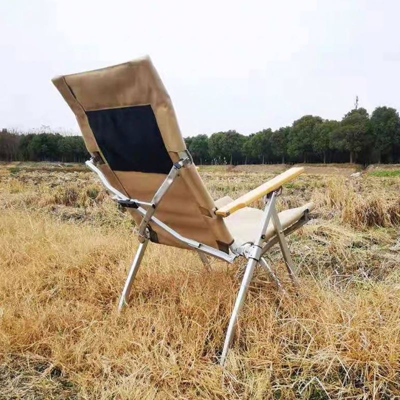 recycled beach camping for adults tall wood bamboo folding chair