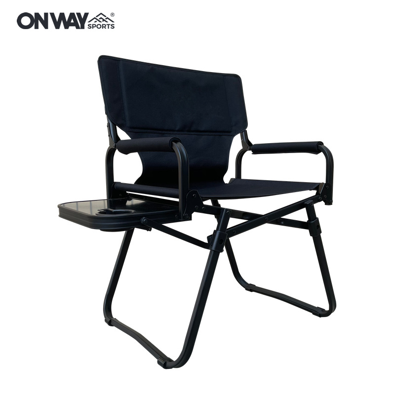 Onwaysports Advanced Collapsible Outdoor Camping Tall Aluminum Folding Director Chair