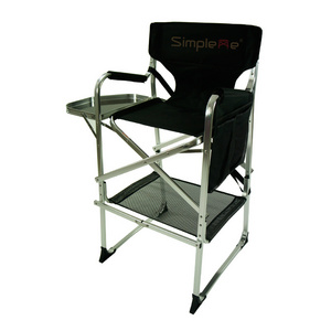 Onwaysports Tall Foldable Direcotor Cosmetic Makeup Studio Chair