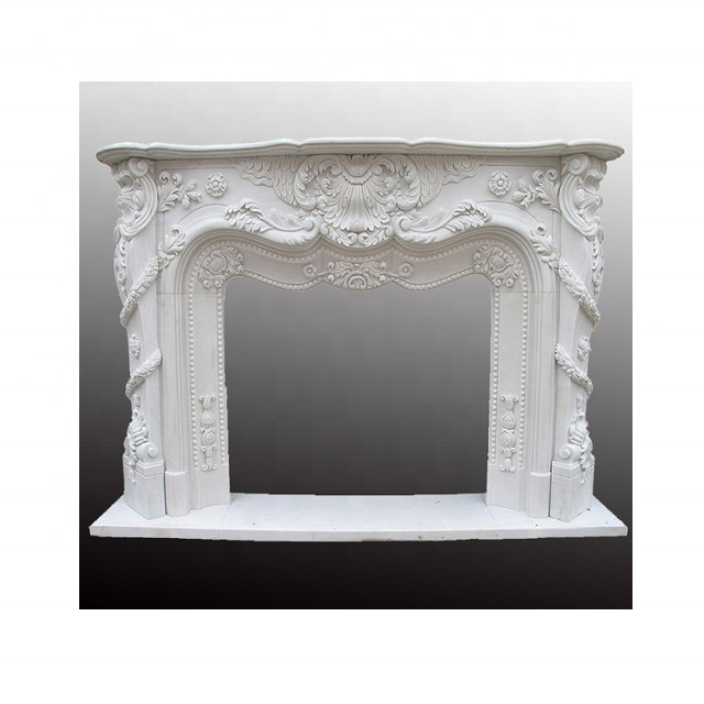 Onyx And Marble Custom Size Fireplace In Good Price