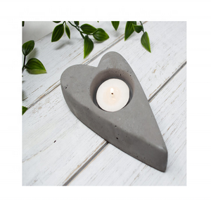 Black Color Heart Shape Tea Light Candle Holder For Sale