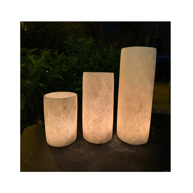 Pure White Onyx Votive Candle Holder In Cheap Price