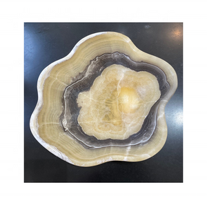 Mexican Style Onyx Self Grinded Different Shape Bowls In Reasonable Price