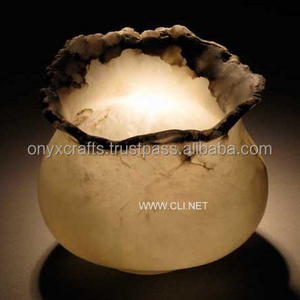 Onyx Votive Natural Shape Candle Holder in Cheap Price