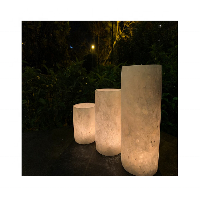 Pure White Onyx Votive Candle Holder In Cheap Price