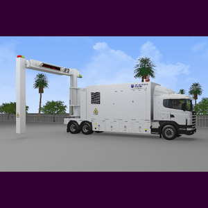 Mobile Cargo Screening Vehicle screening Scanner Inspection System