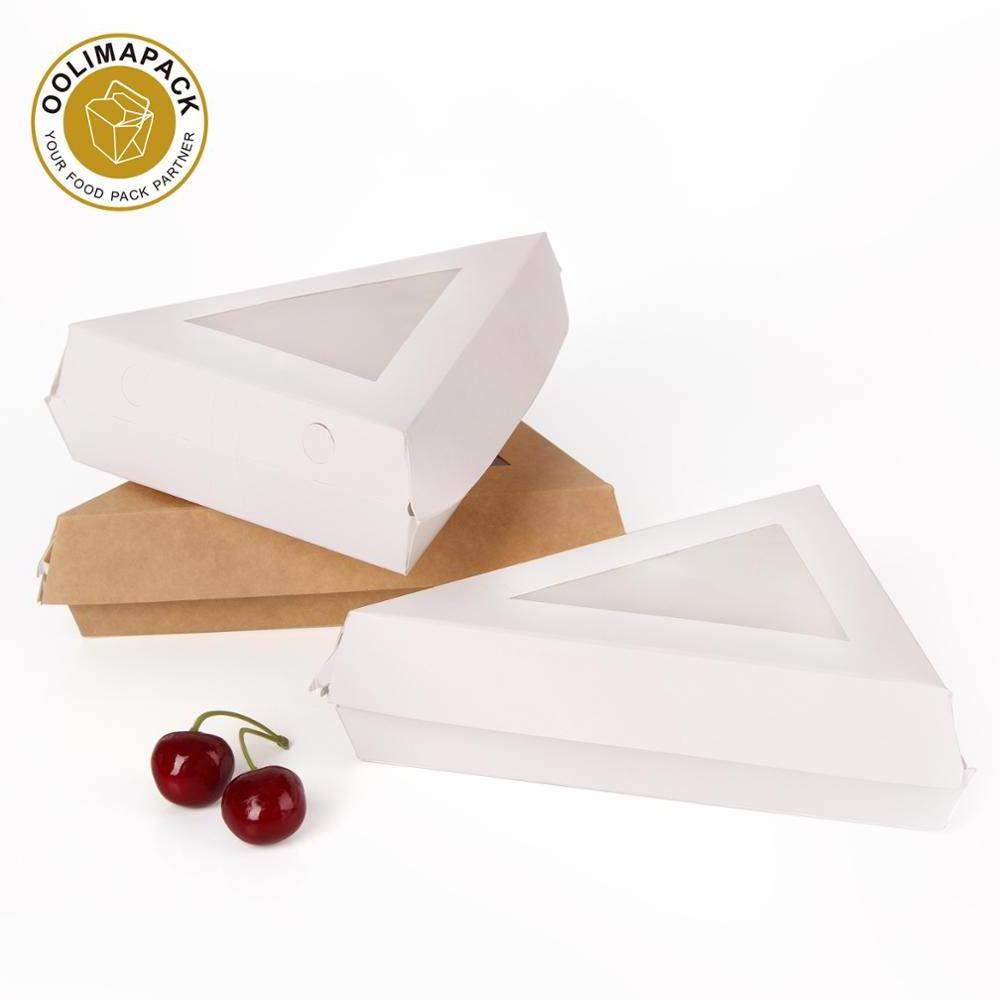 Paper pizza slice box with customer printing,pizza slice box,triangle food container