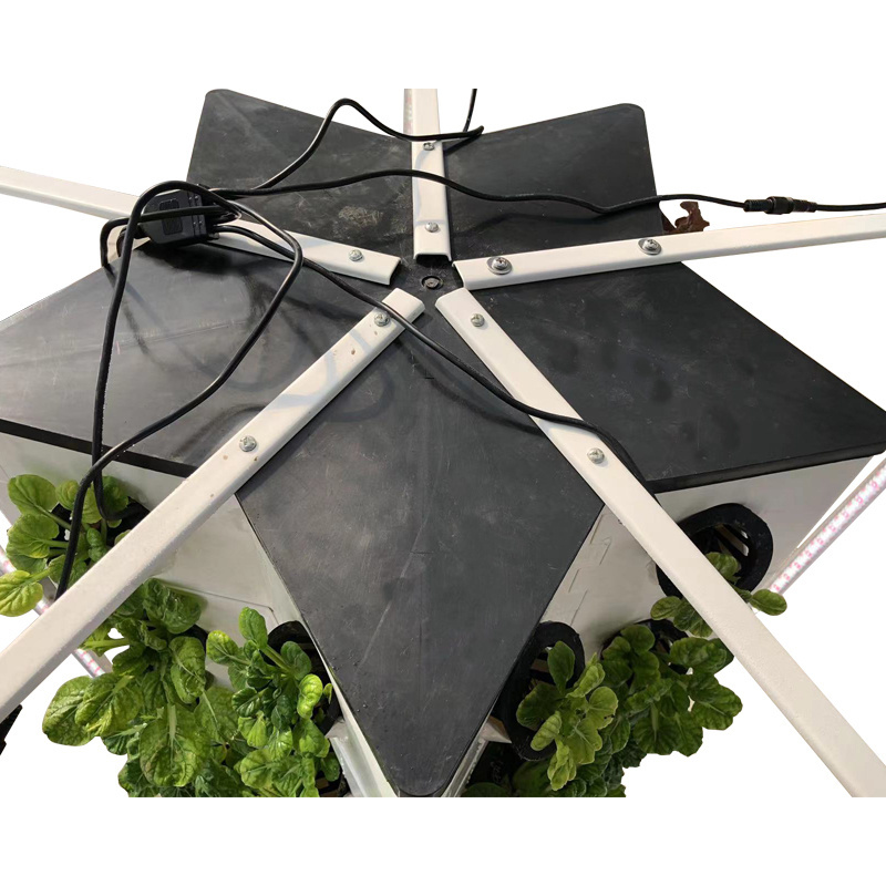 Home Garden vertical Grow Kit tower garden aeroponics system DIY Aeroponic Hydroponics Growing Systems