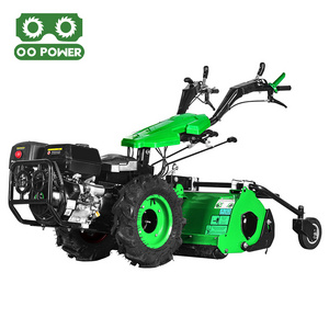 Multi Function Gasoline Powerful Maize Cultivators Mini Tiller Riding Tiller Rotavator With Tracks  MGT740