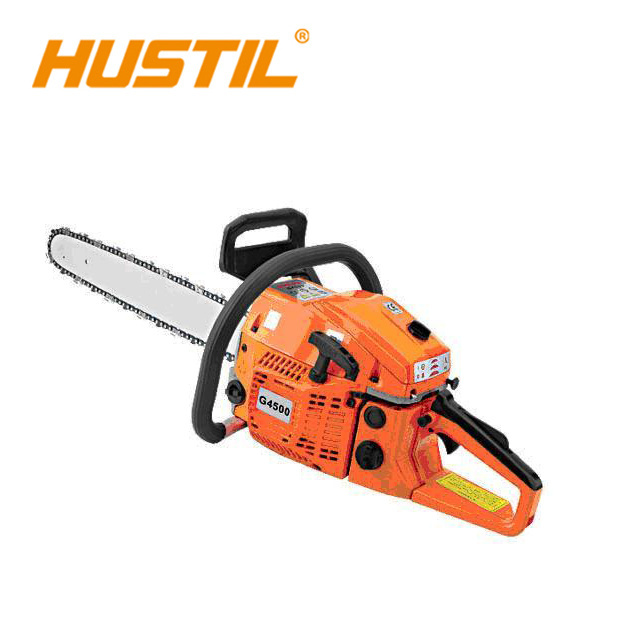 HUSTIL 2-Stroke Professional Gasoline Chinese Chainsaw 45cc