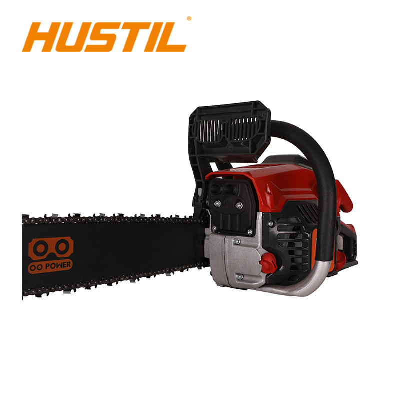 HUSTIL  62cc Wood Cutting Tools Chainsaw With two-strokes