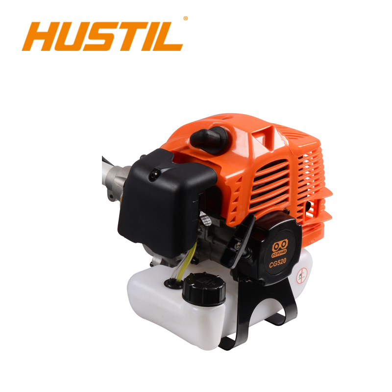 O O Power Brush Cutter Grass Trimmer HUSTIL CG520 N 52cc Petrol Two Stroke Power String Trimmer