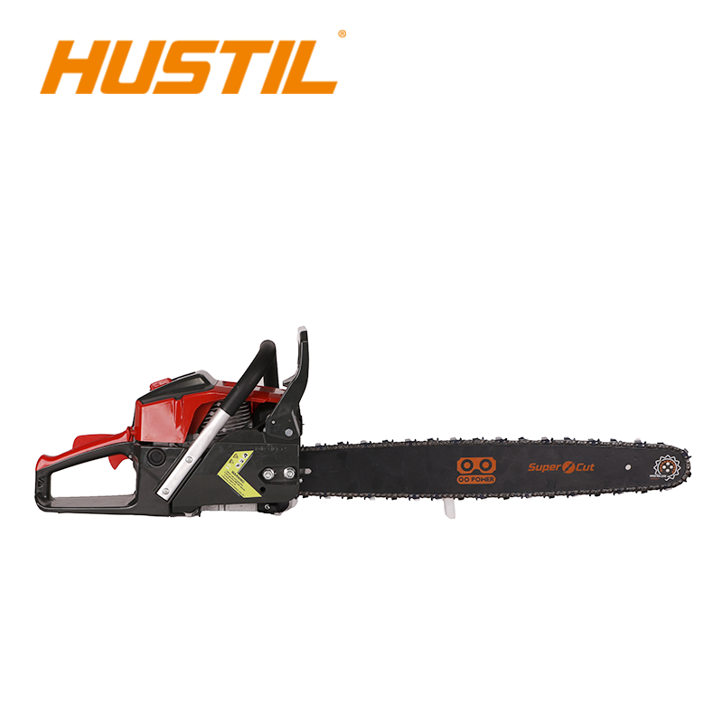 HUSTIL  62cc Wood Cutting Tools Chainsaw With two-strokes