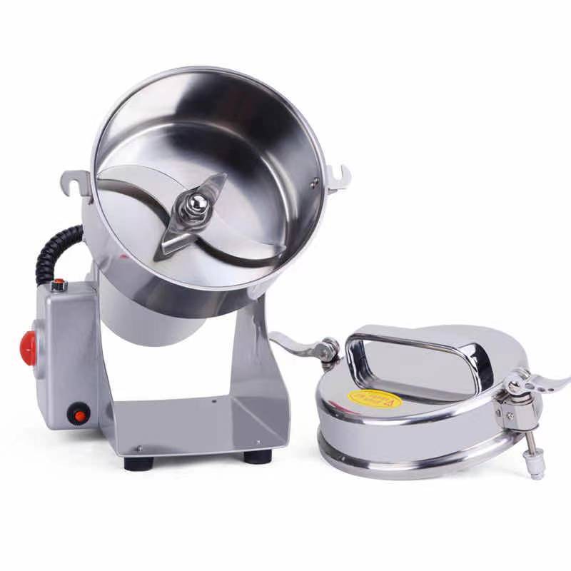 OOTD Commercial Spice Grinder Large Capacity Grinding Machine Dry Grain Pepper Food Grinder