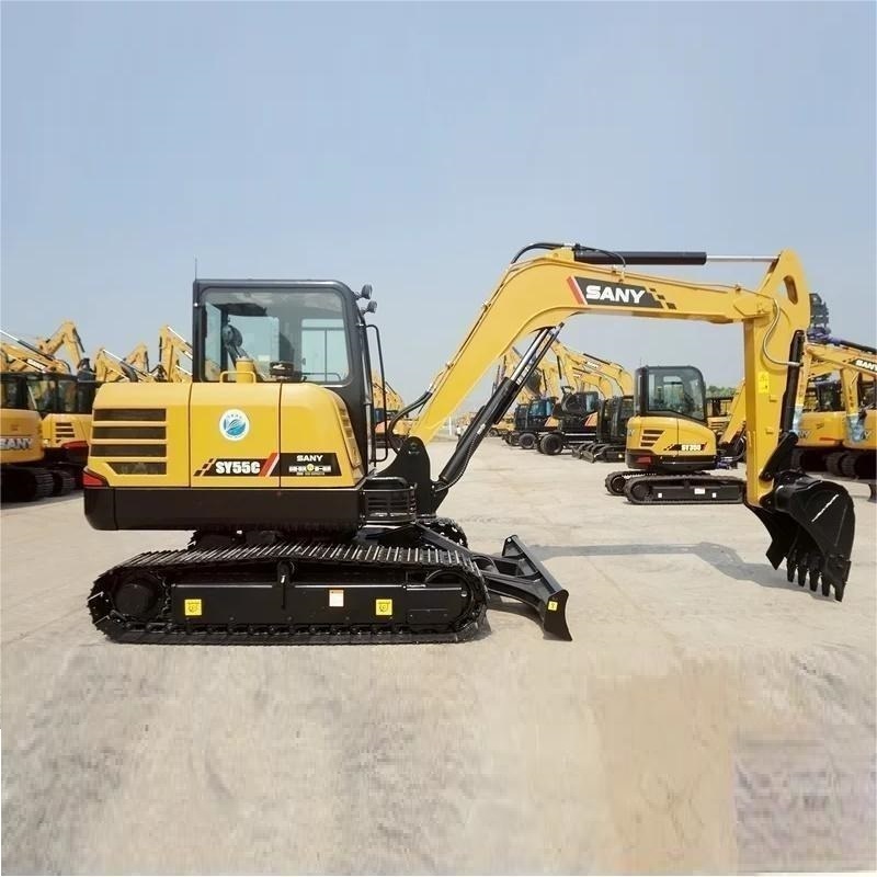 Cheap Price New China Brand High Quality 5 Ton SY55C Mini Sany Excavator