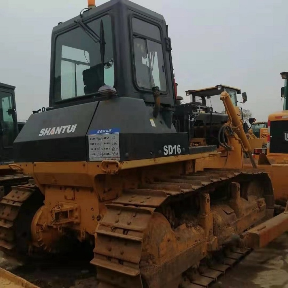 Chinese Used Shantui Construction Machinery Price Small SD16 Mini Bulldozer