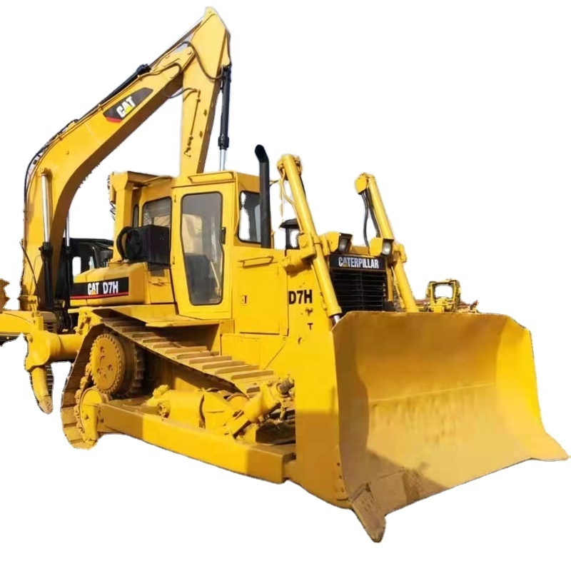 Chinese Used Machinery Parts Caterpillar D7H d5 d6 d7 d8r Dozer Bulldozers Price for Sale