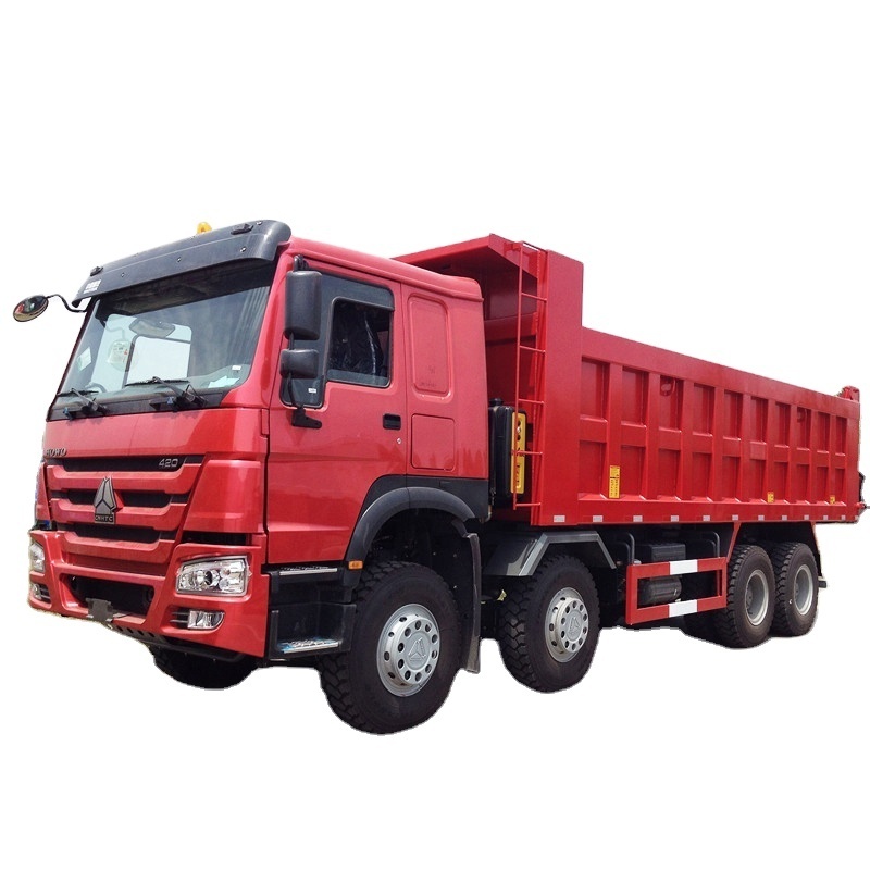 New Sinotruk Howo 8x4 sand 40 ton 50 ton mine 420hp 12 wheeler dump tipper truck