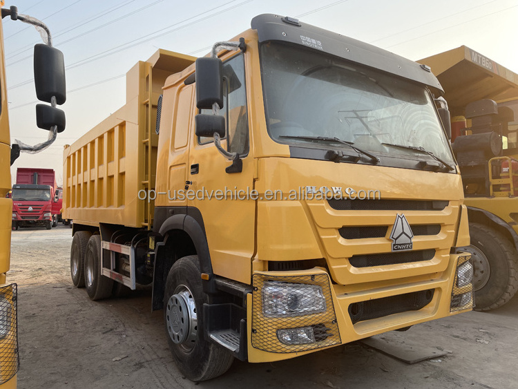 Used Truck Sinotruk 6x4 Tipper for Mining Sale in China Howo Dump Trucks