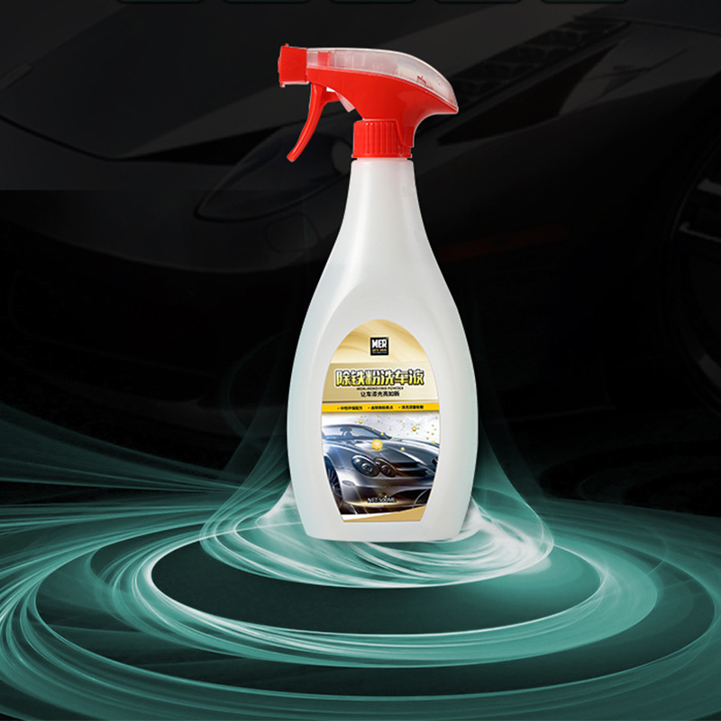 Car iron powder remover Neutral car wheel and rim cleaning liquid carwash iron remover for car