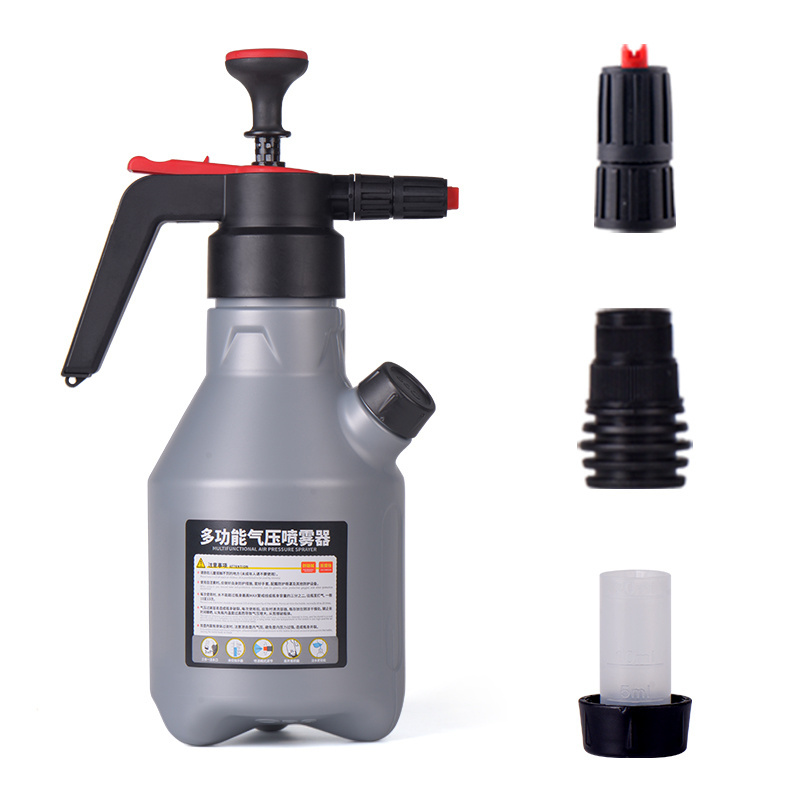 Hand pressure portable snow foam sprayer car wash pump 2L foaming nozzle trigger sprayer  pulverisateur