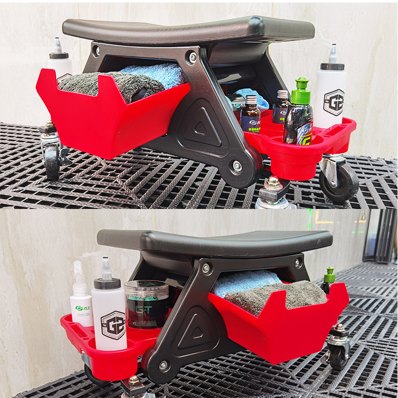 Light Weight Rolling Stool Mechanic Creeper Seat For Car Polish