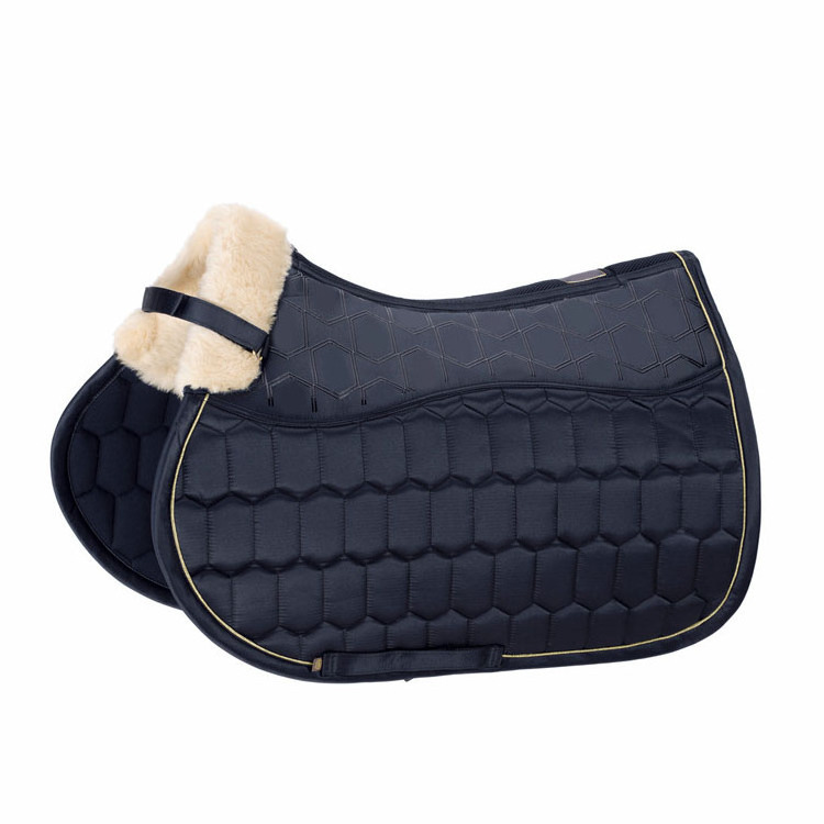 Wholesale Horse Saddle Pad Equestrian Wither Design Dressage Cotton Competition Horse Sale Pads