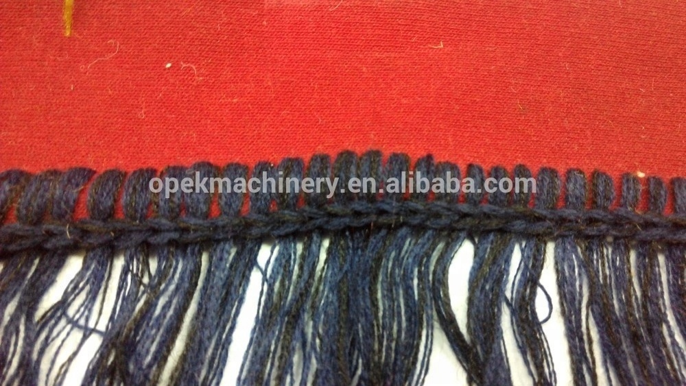 Scarf Tassel Macrame Machine Scarf Fringe Machine for Knitting Scarf 160N-360N CE ISO Double System 9INCH OPEK