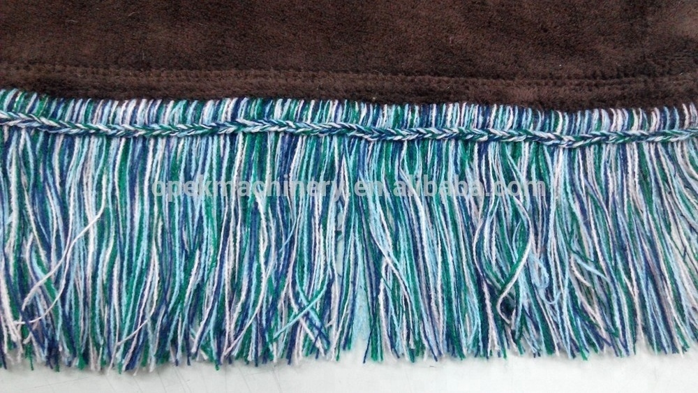 Scarf Tassel Macrame Machine Scarf Fringe Machine for Knitting Scarf 160N-360N CE ISO Double System 9INCH OPEK