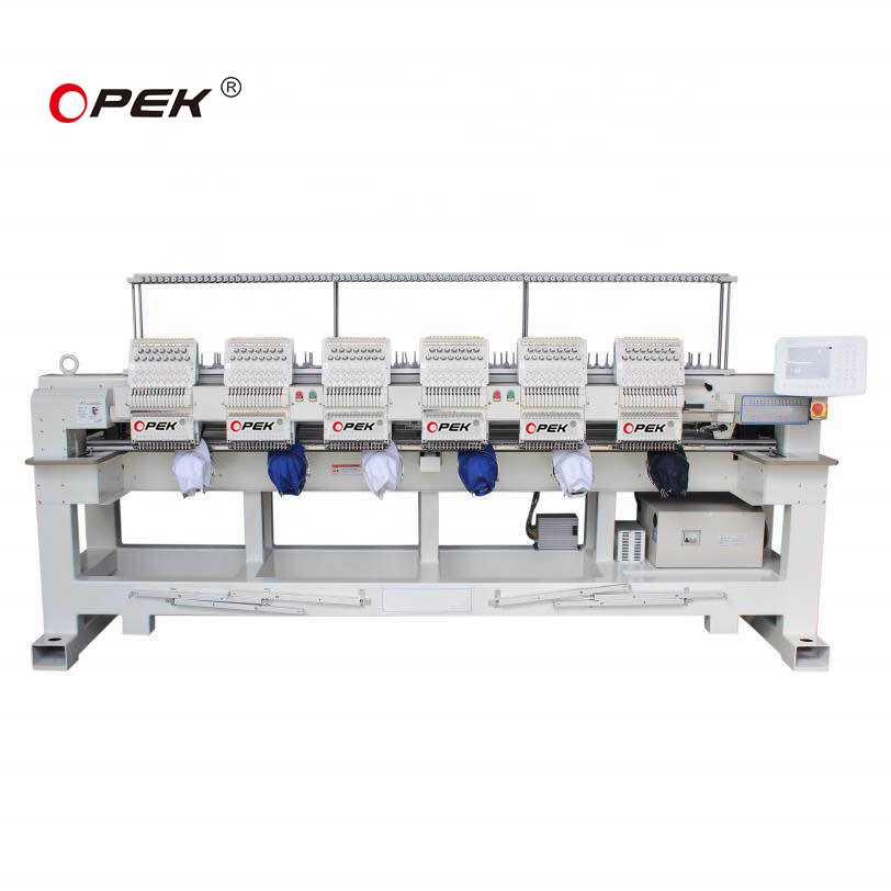 6 head embroidery machine